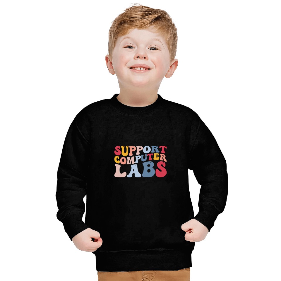Support Computer Labs Developer Programmer Sweatshirts