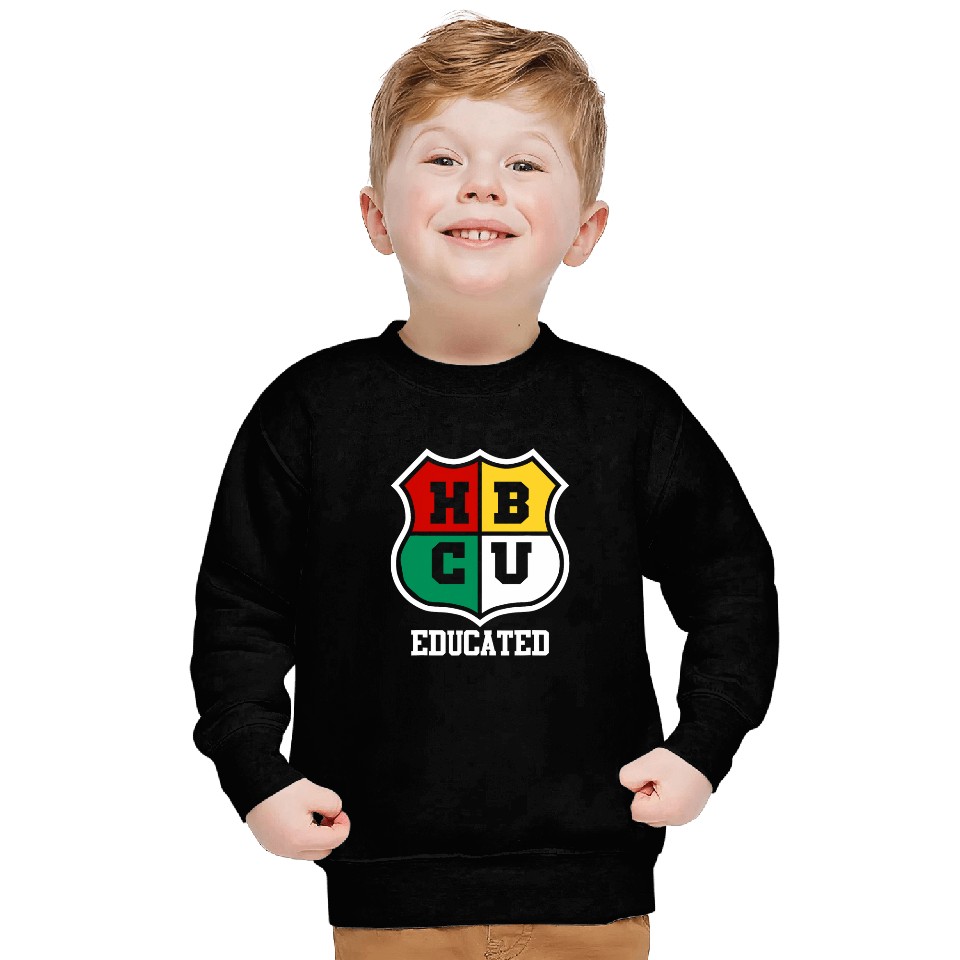 HBCU Educated Historical Black College Alumni Sweatshirts