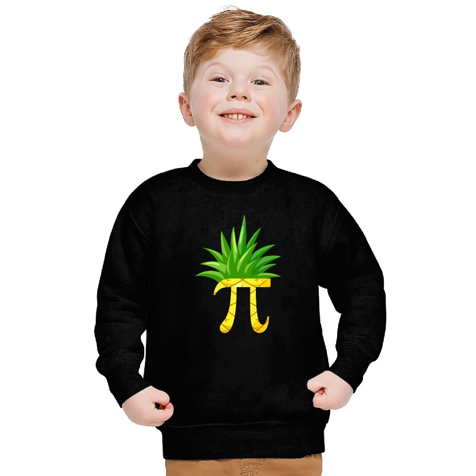 Funny Pi Sign pineapples Trendy Math Geek Math Teacher Sweatshirts
