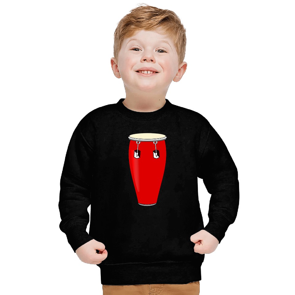 Funny Drummer Conga Drum Sweatshirts