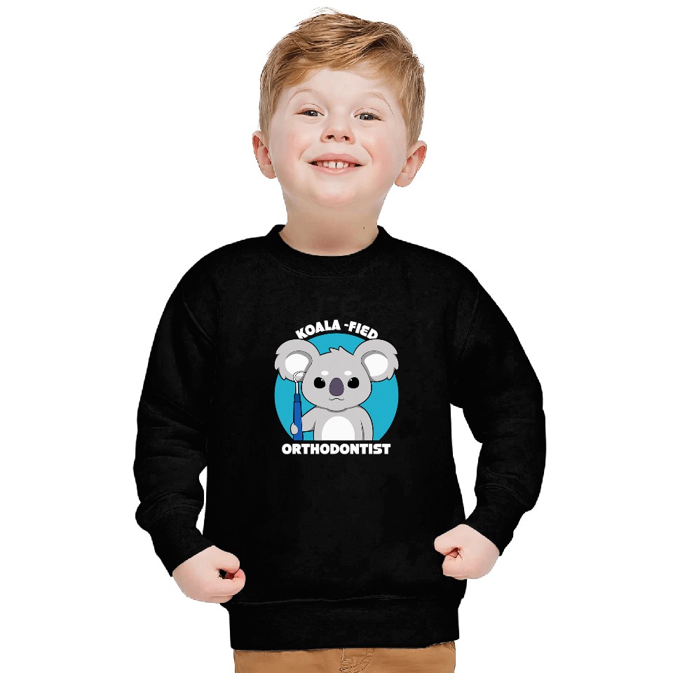 Funny Bear Koala Pun Orthodontist Cute Bears Sweatshirts