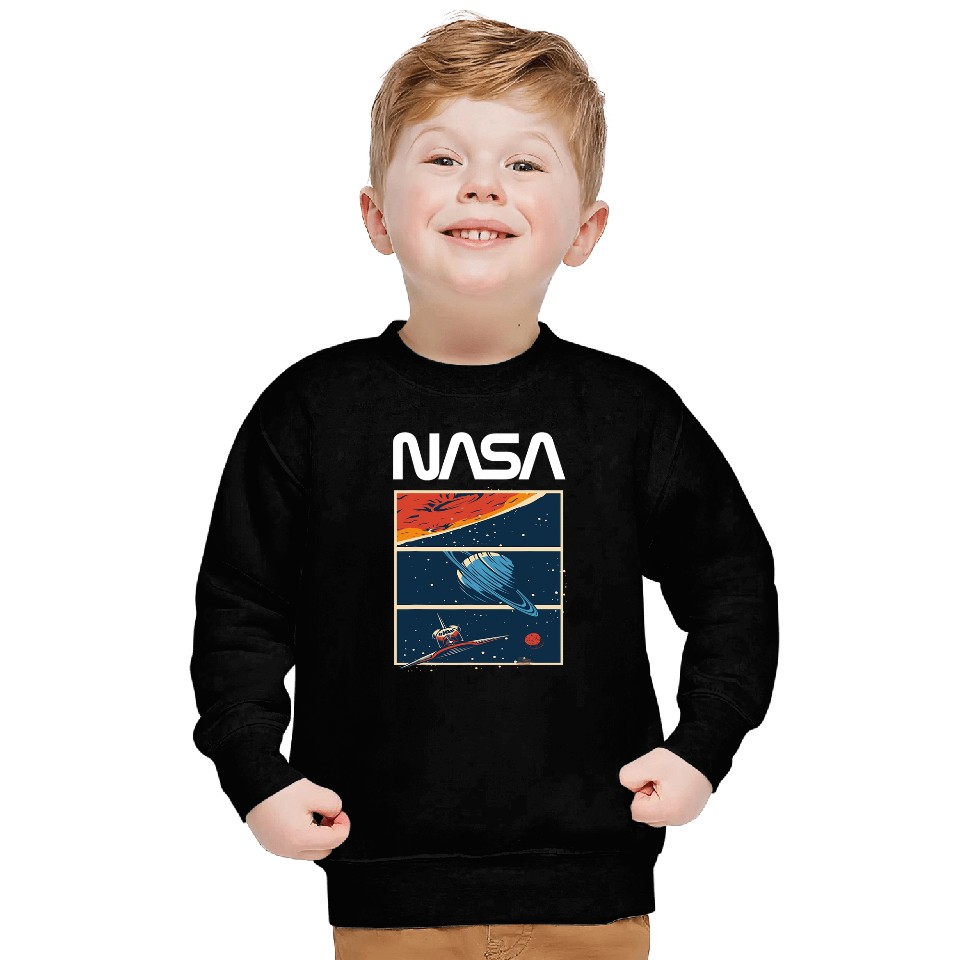 NASA vintages Retro Space Shuttle Astronaut Explorer Science Sweatshirts