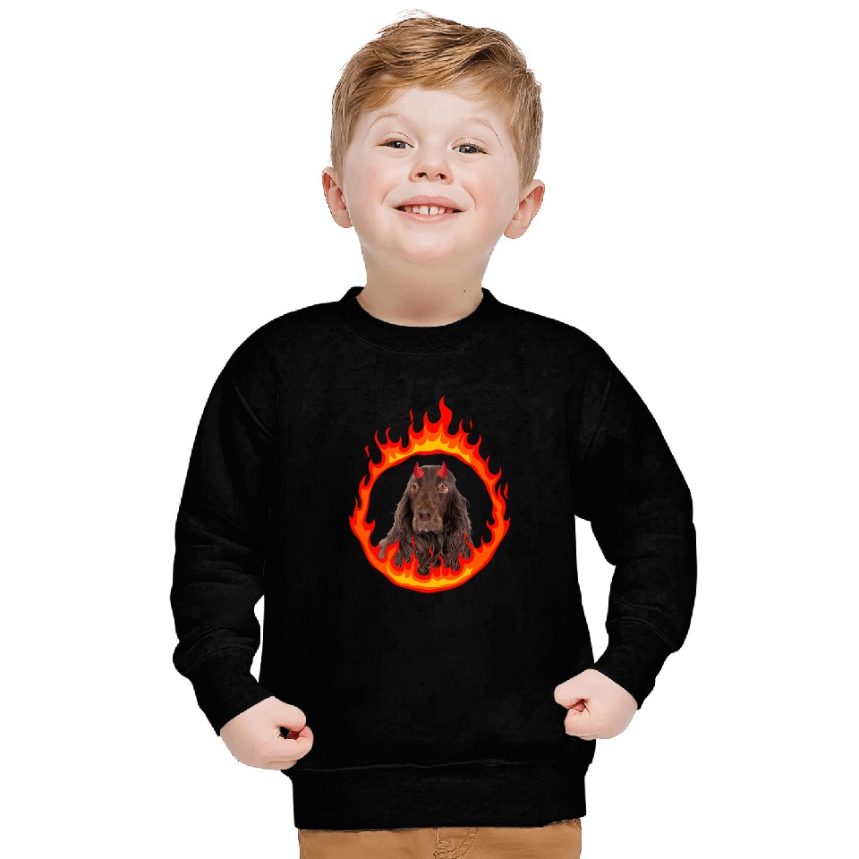 Field Spaniel Pet Devil Dog Sweatshirts