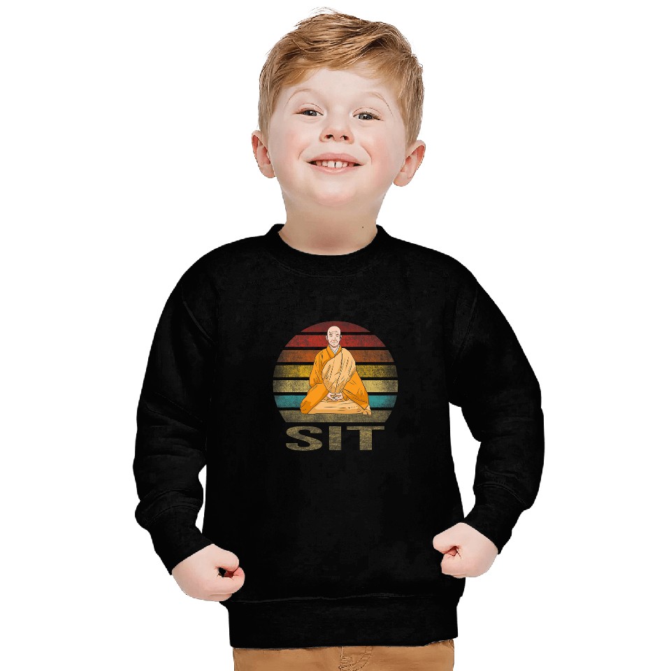 Monk Buddhist Monk Buddhism Meditation 21 Sweatshirts