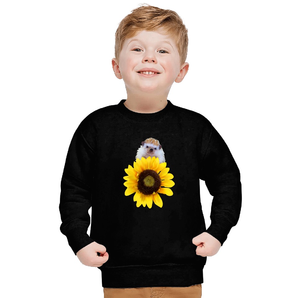 Hedgehog Pet Sunflower Hedgehogs Sonic and Sabrina Sweatshirts