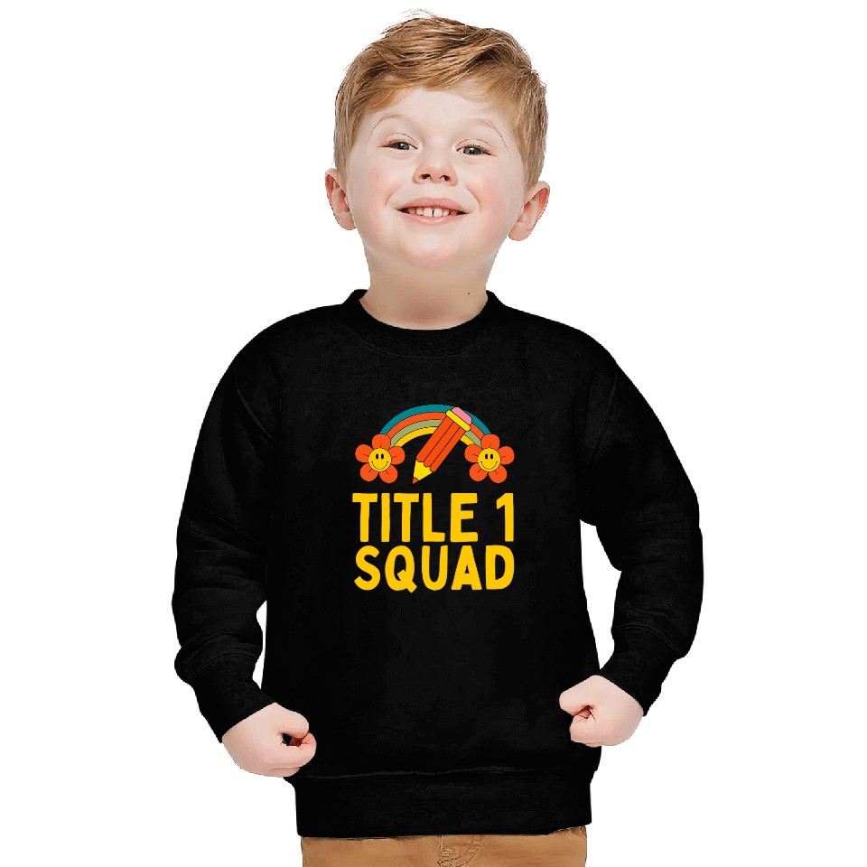 Book Fun Cute title 1 one reading teacher assistant student pencil Sweatshirts
