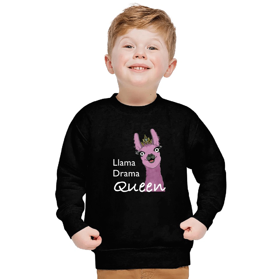 Llama Pet drama queen Sweatshirts