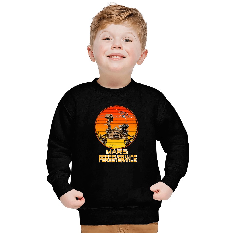 Astronaut Job Space Mars Perseverance February Sweatshirts