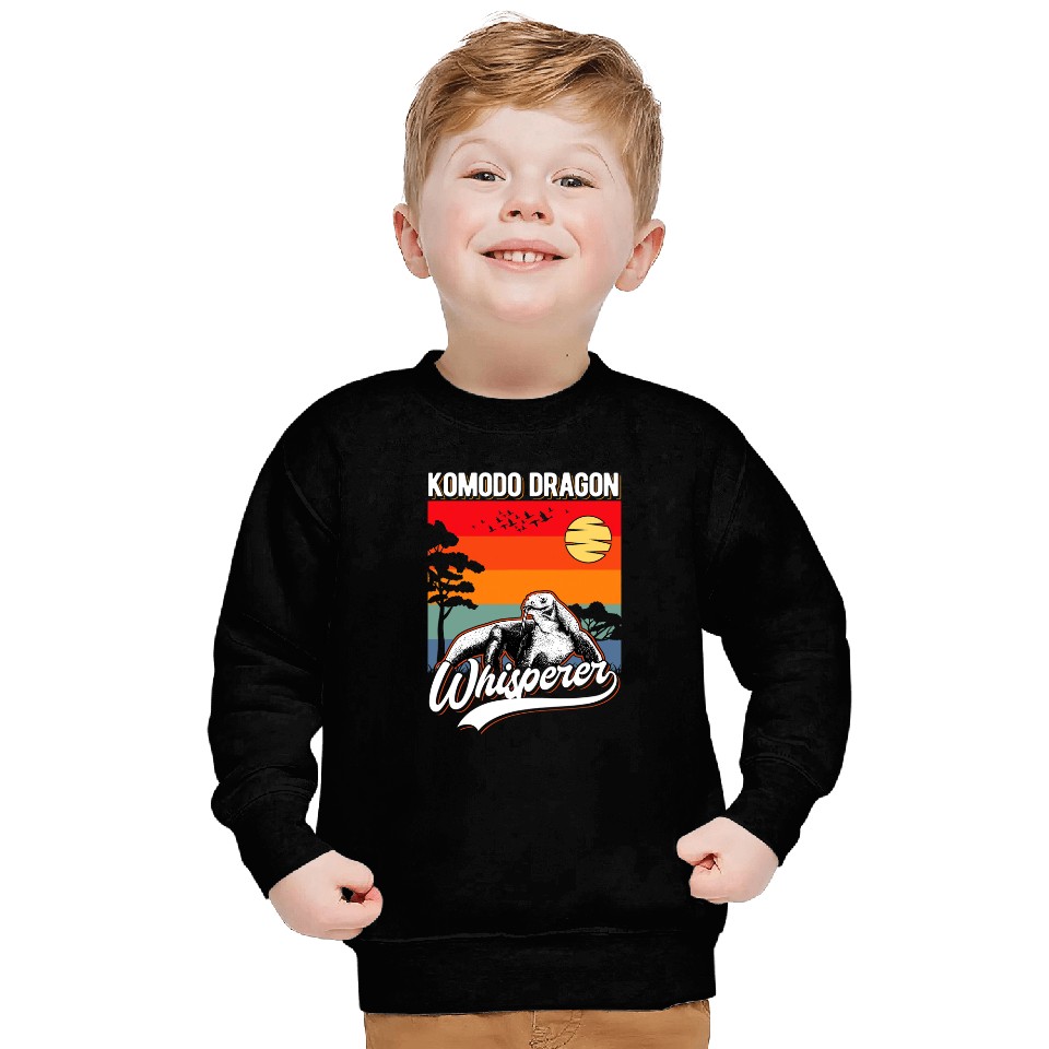 Komodo Pet Komodo Dragon Whisperer Sweatshirts
