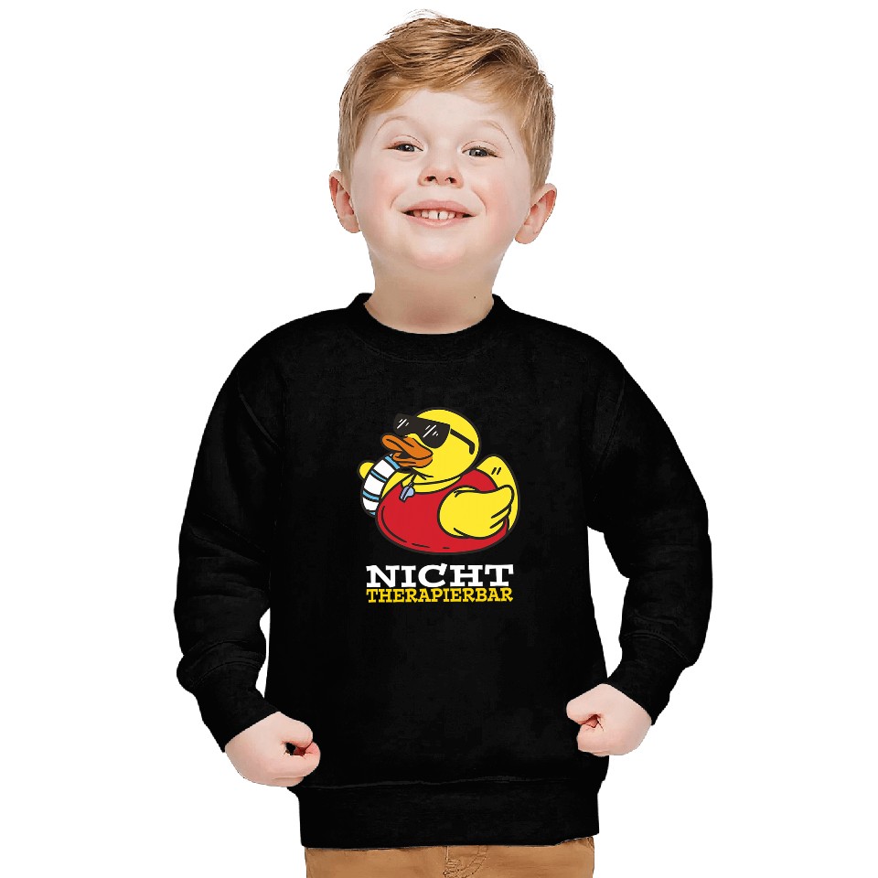 NonTherapeuable Bath Duck Lifeguard Sweatshirts
