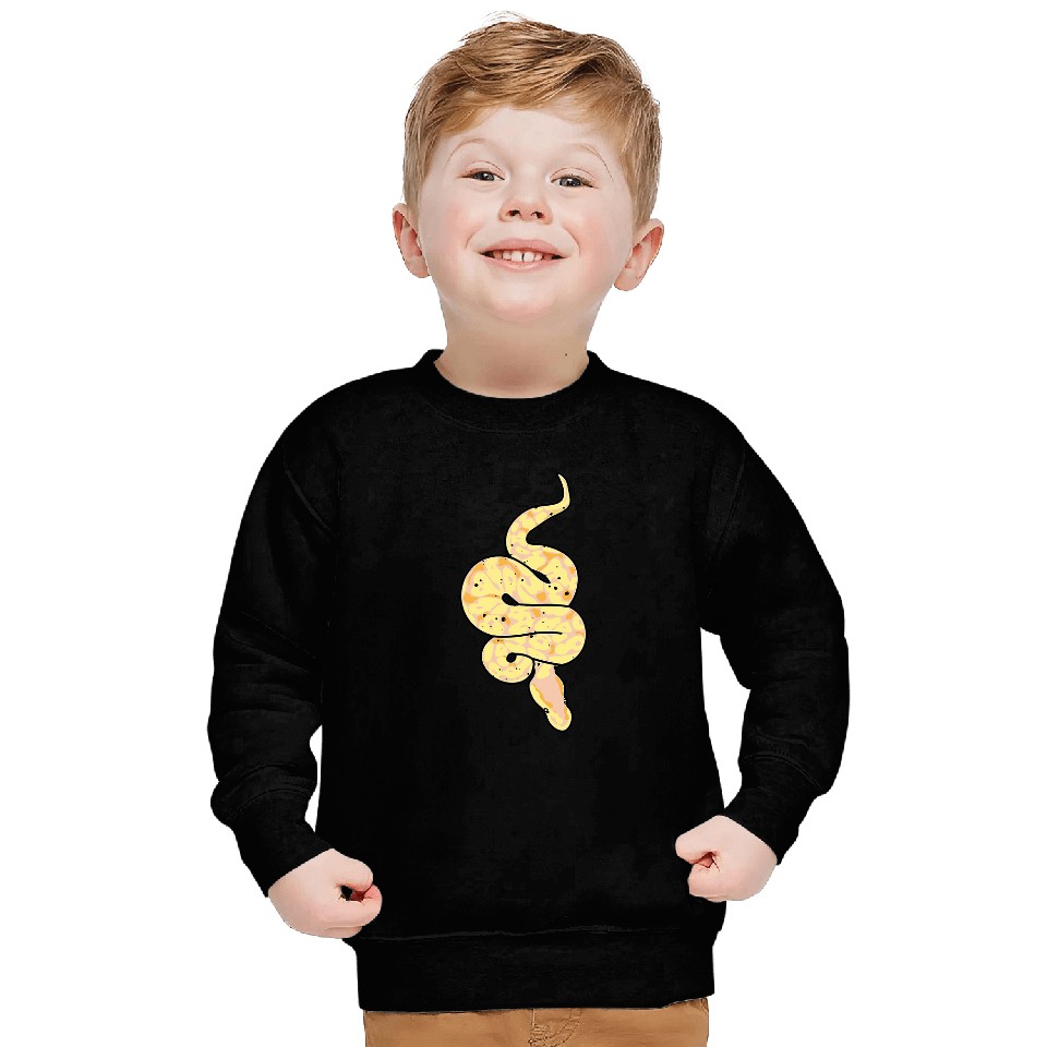 Python Pet Snake Lover Reptile Banana Ball Python Funny Noodle Reptile Sweatshirts