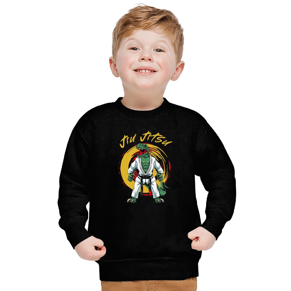 Dinosaur Pet Jiu Jitsu TRex Sweatshirts