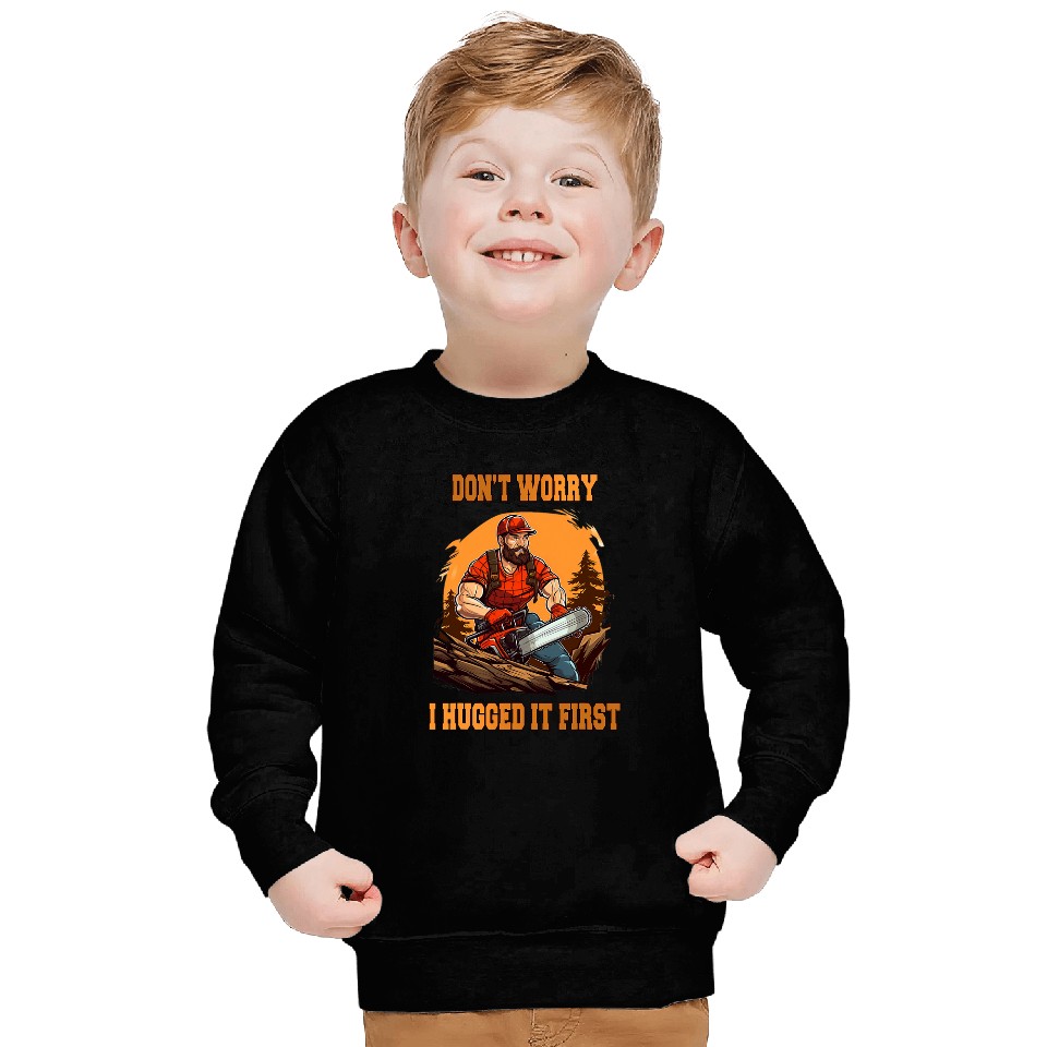 Proud Forest Logger Woodworker Chainsaw Lumberjack Sweatshirts