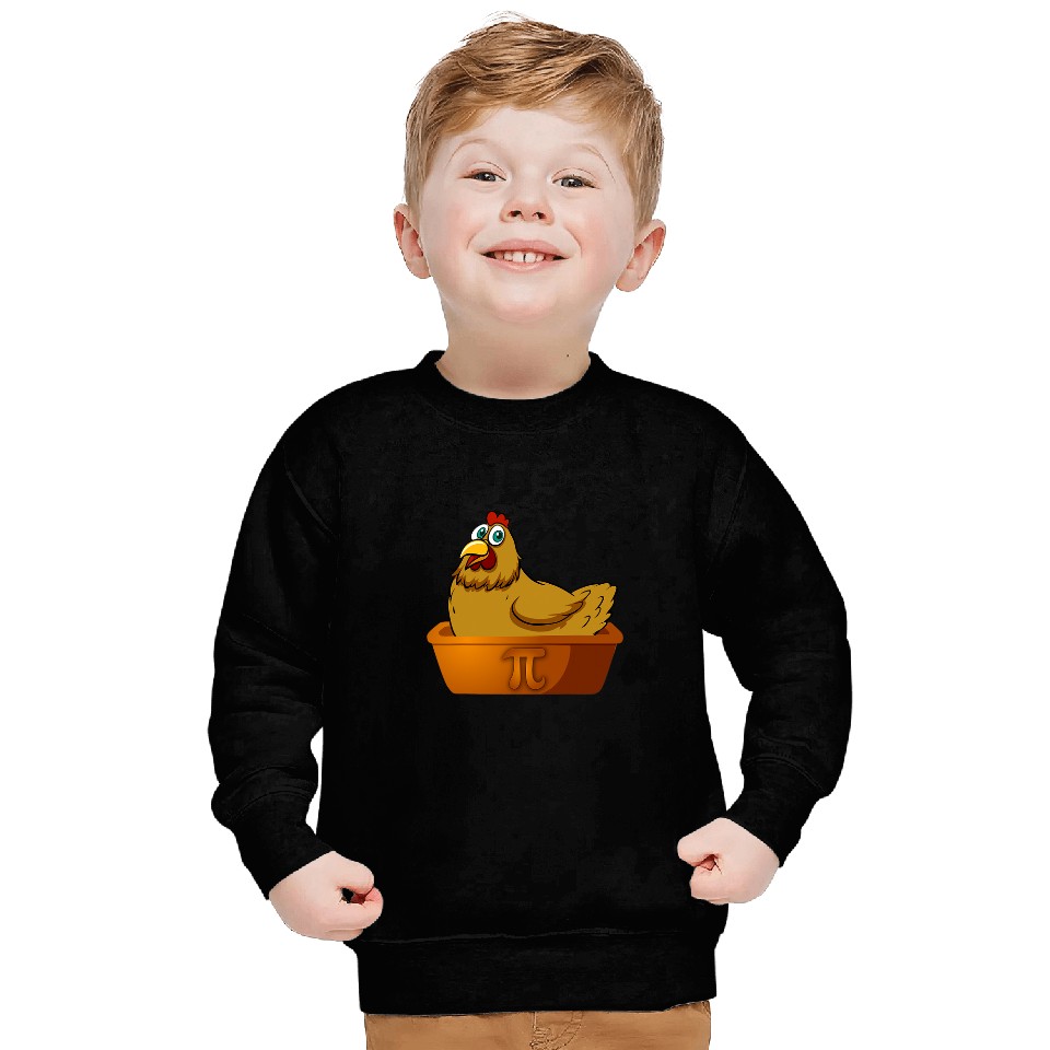 Chicken Pet Pi Day Math Chicken Pot Pie Funny Geek Nerd Math Farmer Pi Sweatshirts