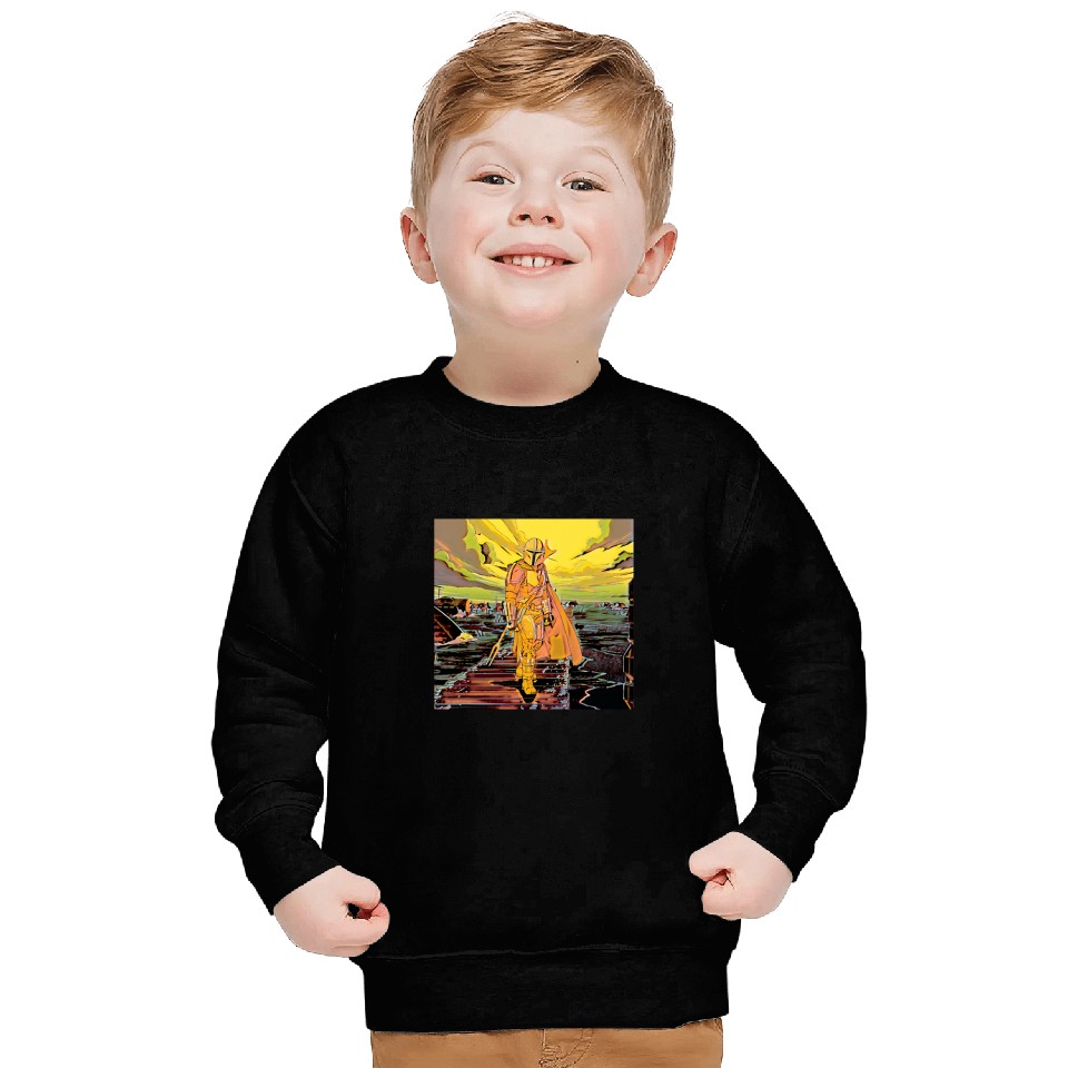 Book Fun Star Wars The Mandalorian Din Djarin Comic Sweatshirts