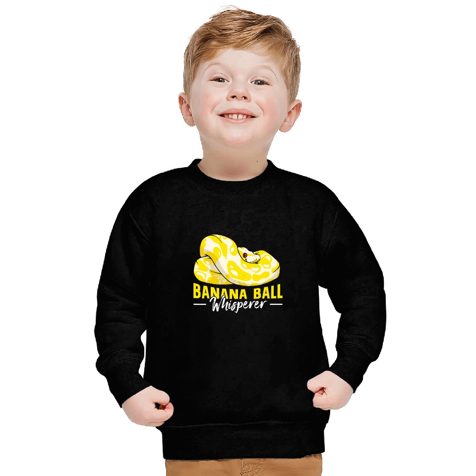 Python Pet Banana Ball Python Whisperer10 Sweatshirts