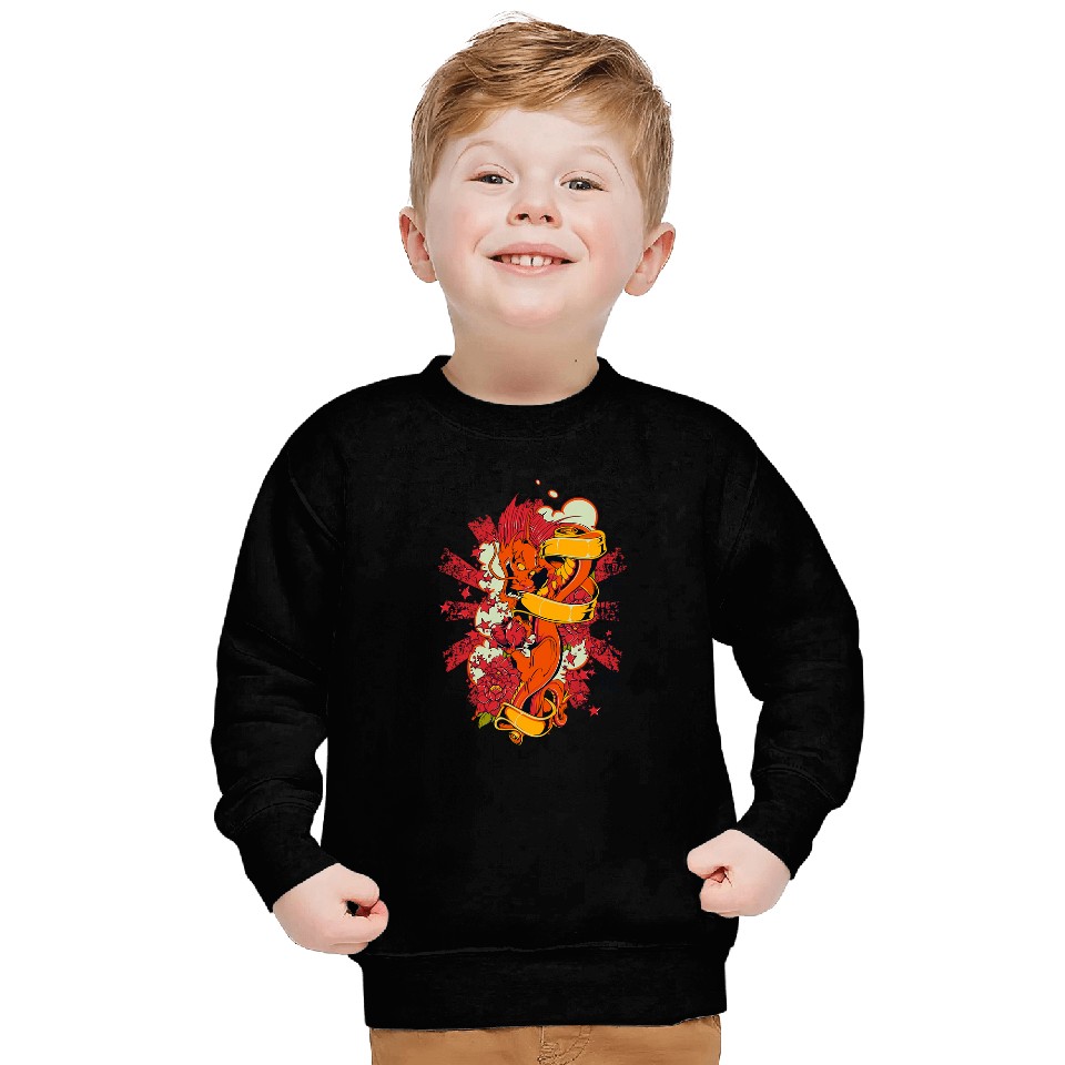 Dragon Pet Chinese Dragon Art Sweatshirts