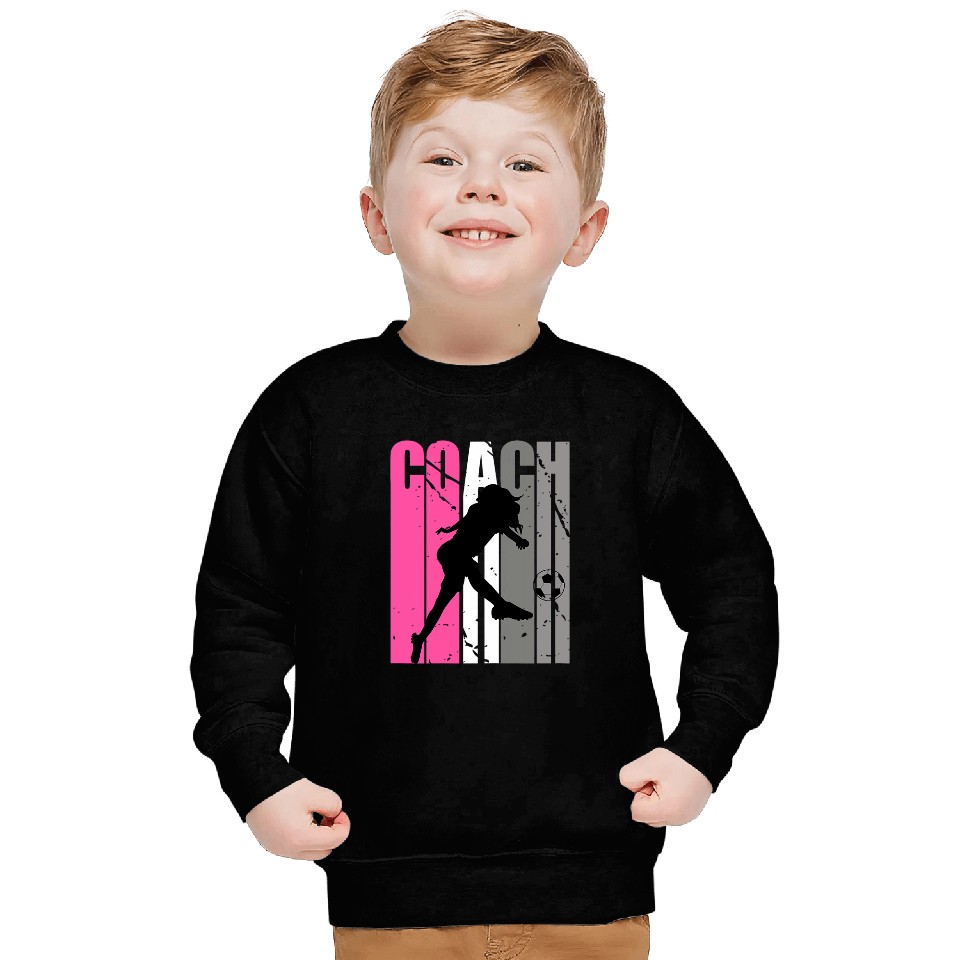 Female Soccer Instructor Choreographer Soccer Coach Sweatshirts