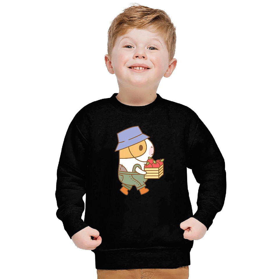 Guinea Pig Pet Bubu the Guinea pig Apple Picking Fall and Pie Pattern Sweatshirts