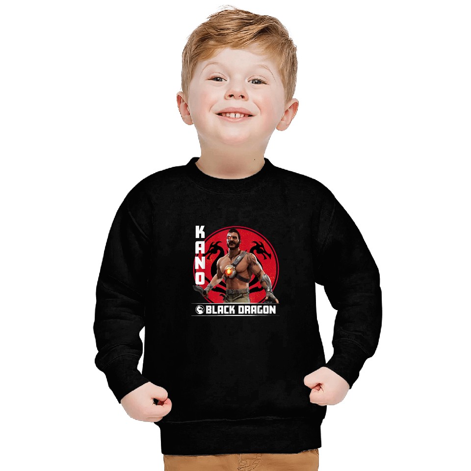 Dragon Pet Mortal Kombat Kano Black Dragon Sweatshirts