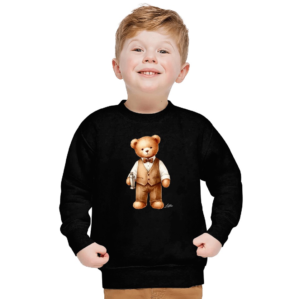 Bartender Job Preppy Bartender Bear vintages Gilded Lillie Sweatshirts