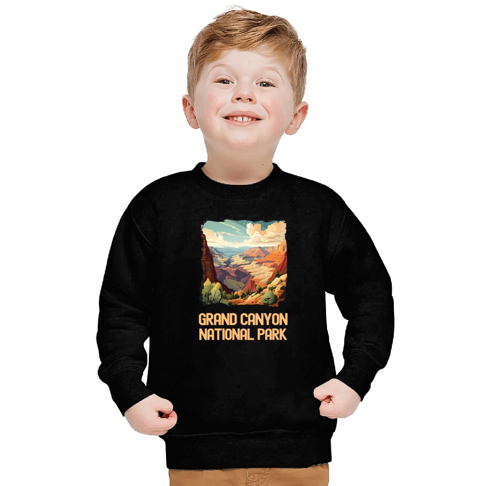 Grand Canyon Adventure Hiking Nature Lover Print 25 Sweatshirts