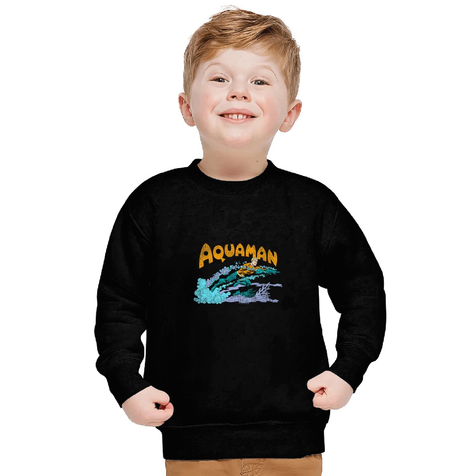 Aquaman Aqua Swim Sweatshirts
