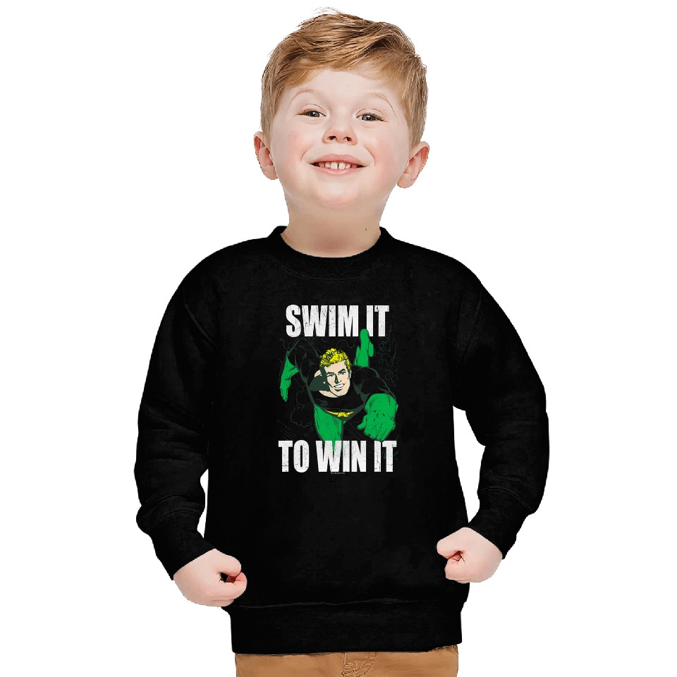 Aquaman Swim It Sweatshirts