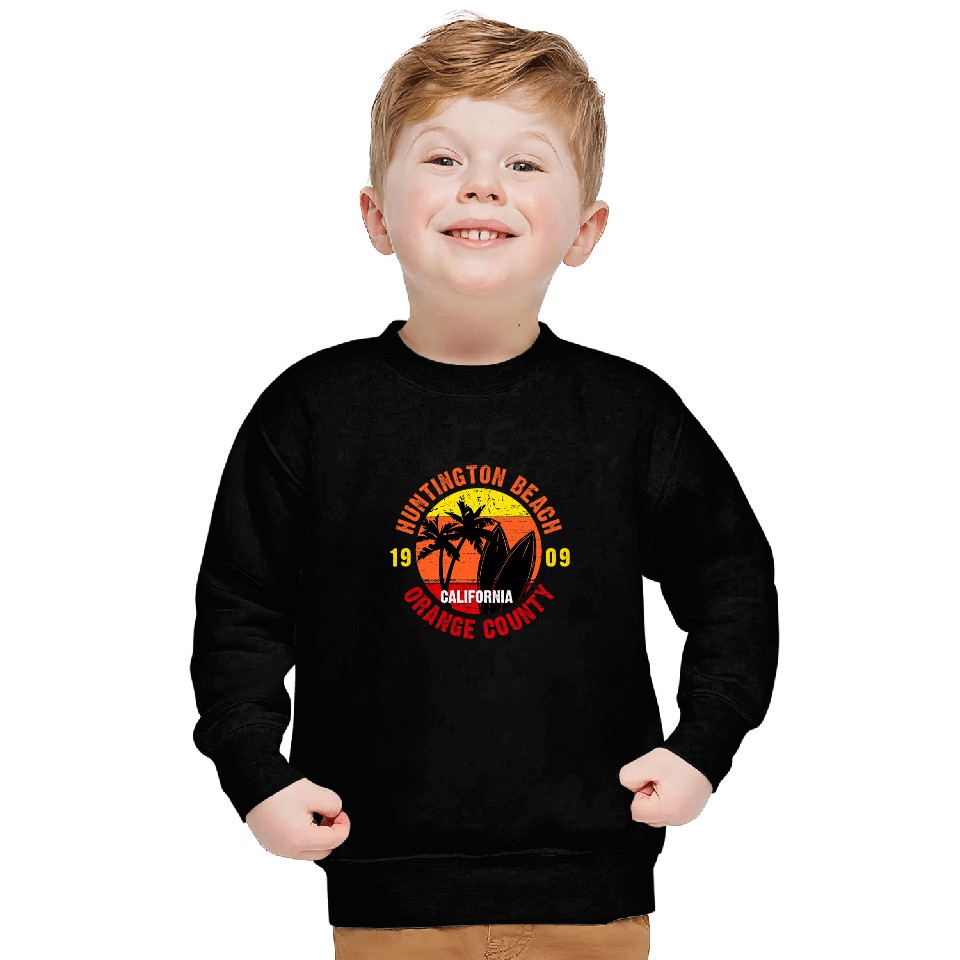 Huntington Beach Surf Fall Competitions Sweatshirts