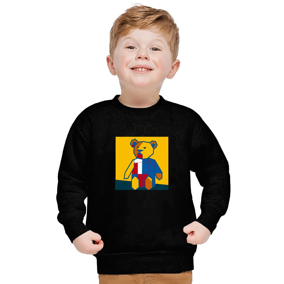Bear Pet Constructivist Teddy Bear Sweatshirts