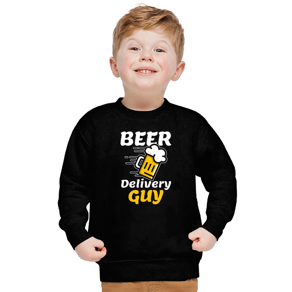 Beer Fun Delivery Guy Alcohol Liquor Drink Bar Drinker Sweatshirts