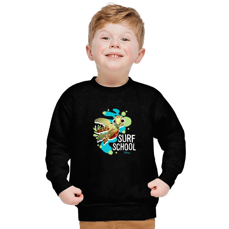 Turtle Pet Finding Nemo Squirt Turtle Surf School Sweatshirts