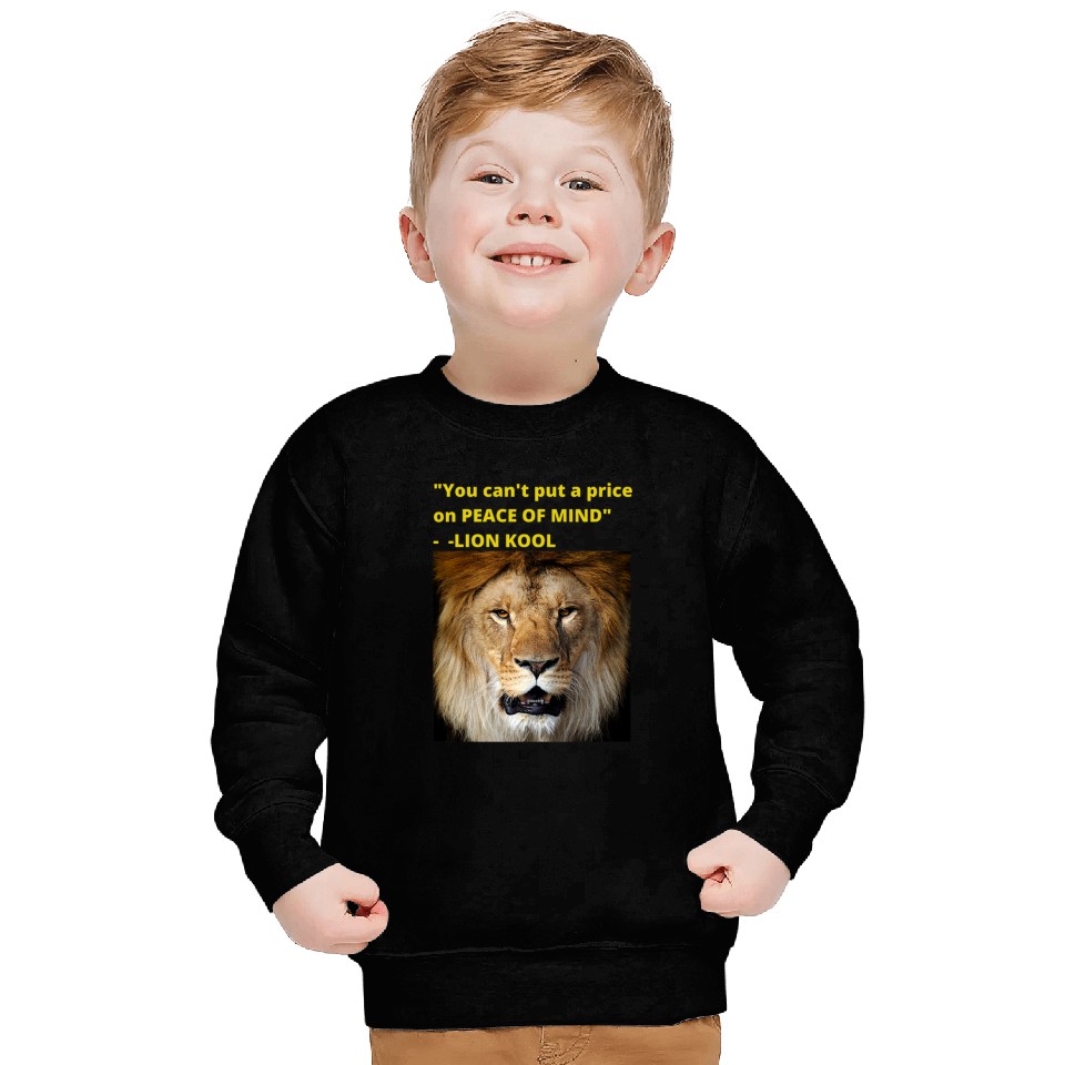 Lion Pet Peaceful Lion Kool Sweatshirts