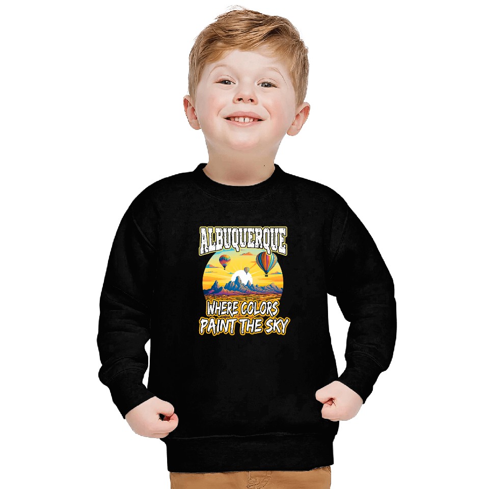 Albuquerque Balloon New Mexico Hot Air Balloon 2 Sweatshirts