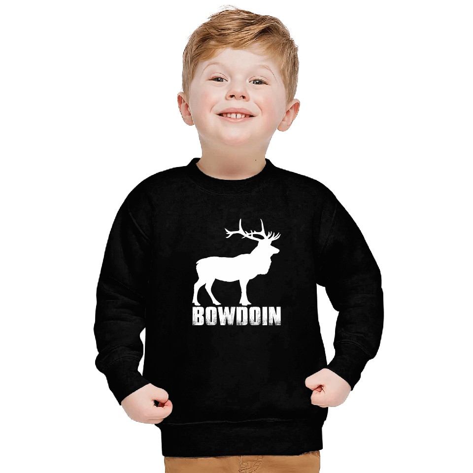 Lacrosse Gift BOWDOIN ME MOOSE ADVENTURE SEEKERS MAIN Sweatshirts