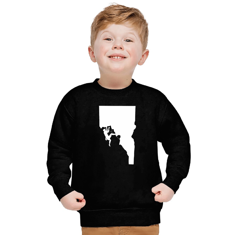 Upside Down Idaho Climber Sweatshirts