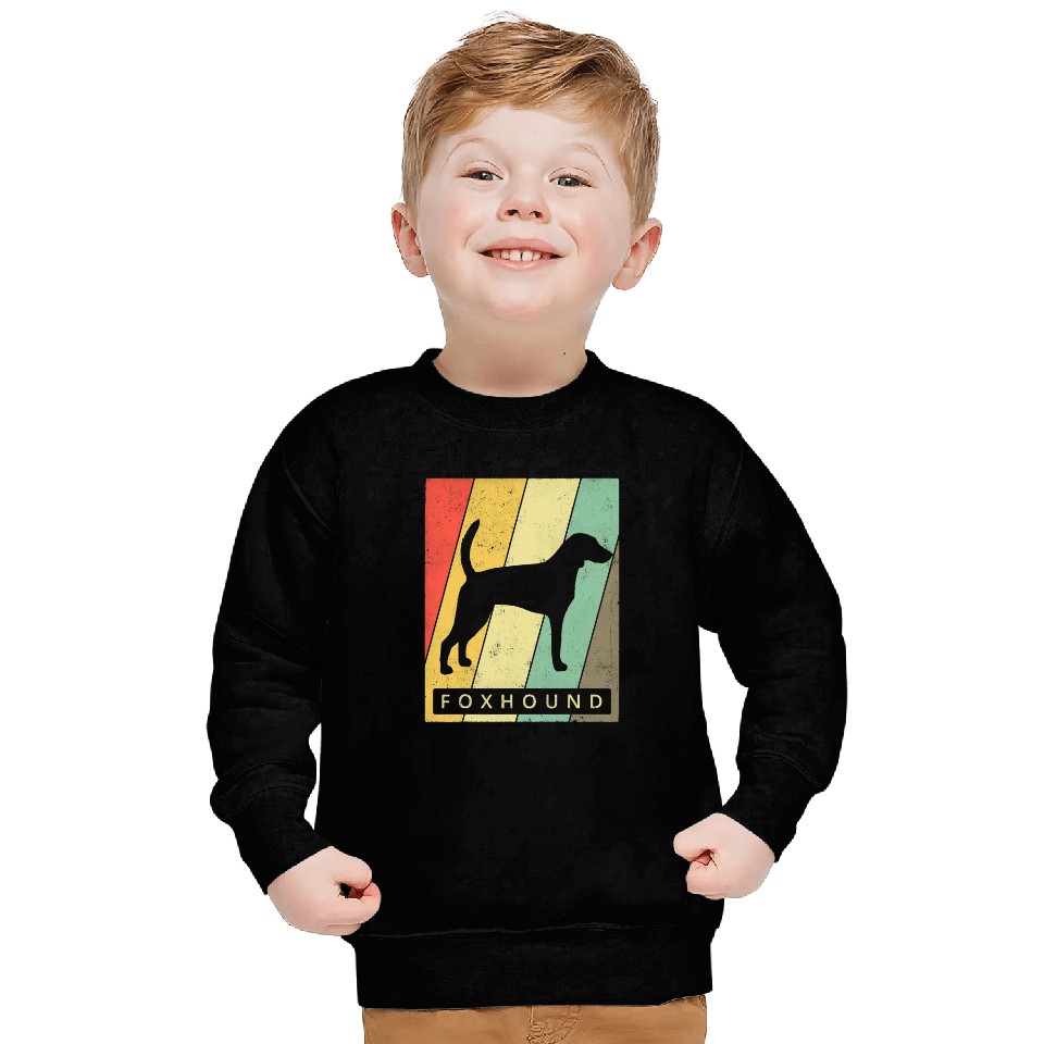 Foxhound Dog Retro Vintage Sweatshirts