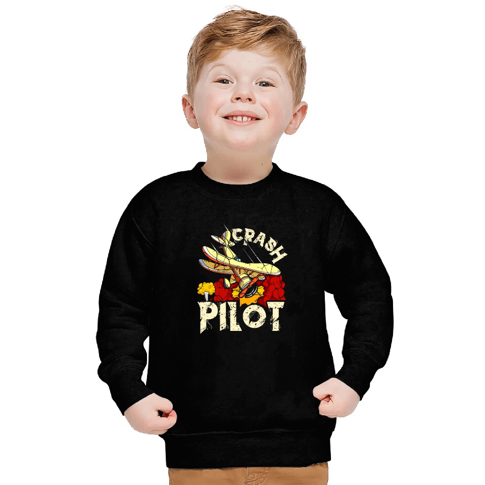 Airplane Pilots Crash Pilot Plane Engine Model Motor Plane Sweatshirts