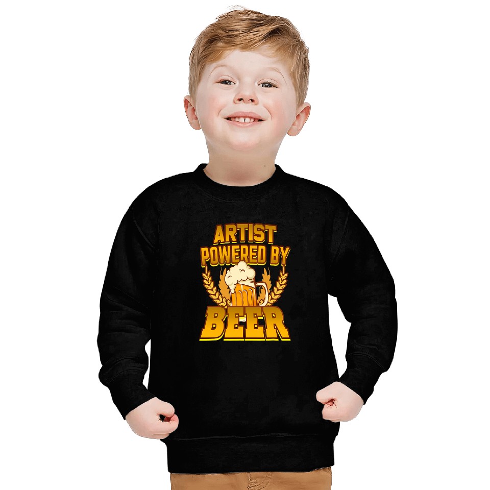 Artist Powered By Beer Sweatshirts