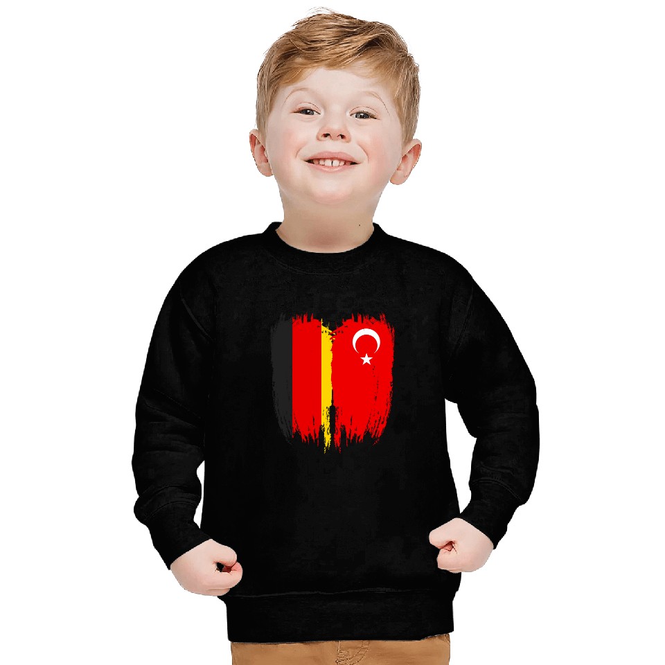 Turkey Germany Flag Sweatshirts