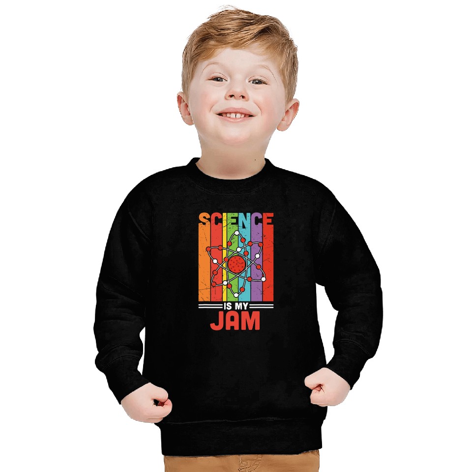 Students Teacher Science My Jam 2Retro Math Science Teacher Sweatshirts
