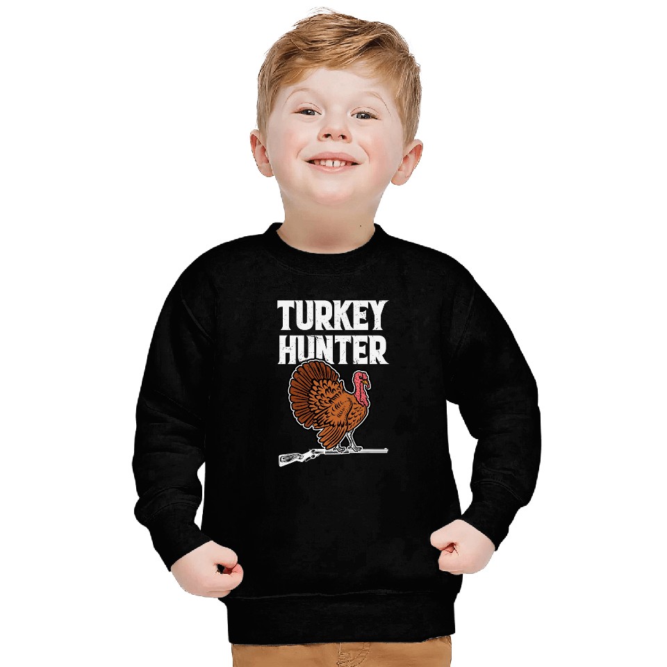 Turkey Hunter Thanksgiving Turkey Hunting Sweatshirts