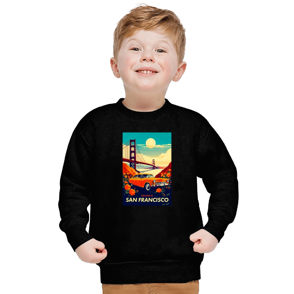 San Francisco vintages Travel Design Sweatshirts