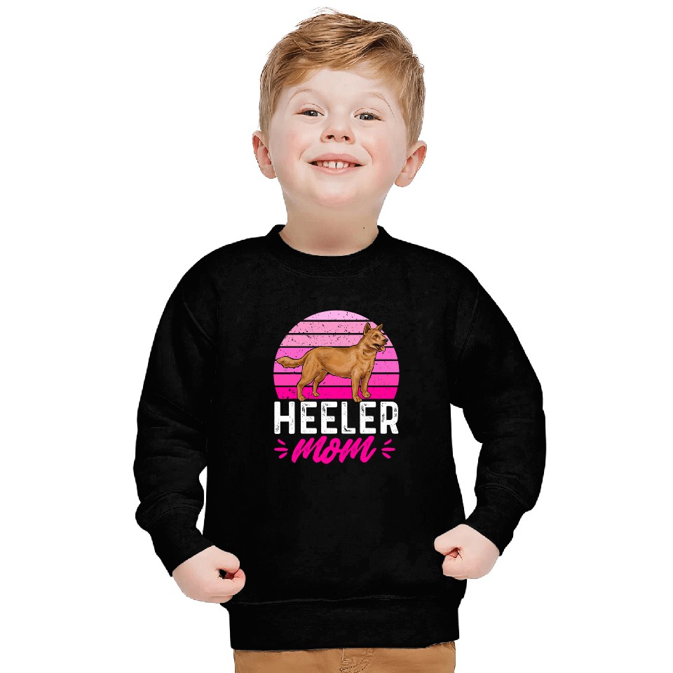 Red Heeler Mom Australian Cattle Dog Mom Sweatshirts