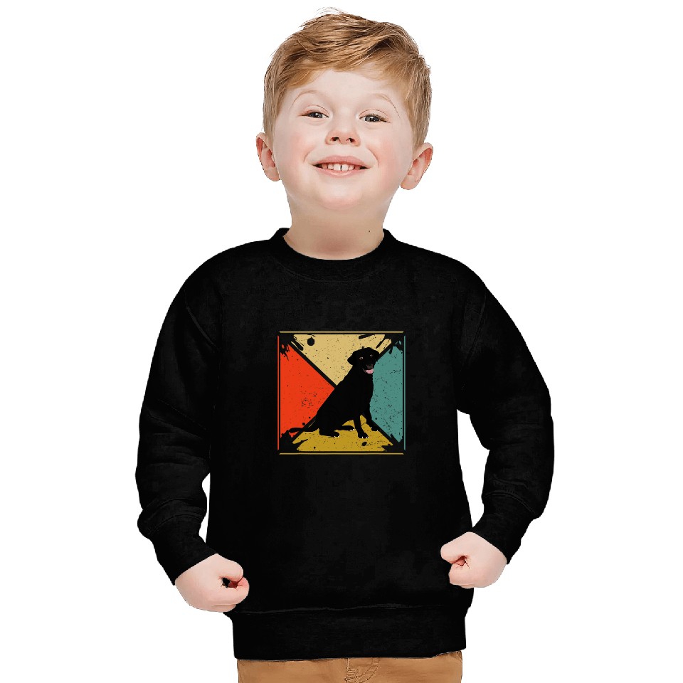 Labrador Dog Lovers Retro Sweatshirts