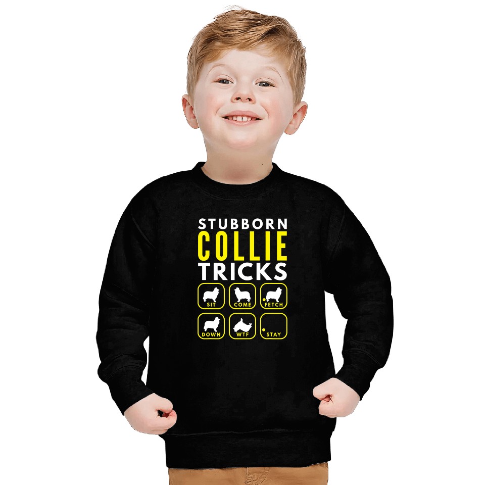 Stubborn Collie Tricks Dog Training Sweatshirts
