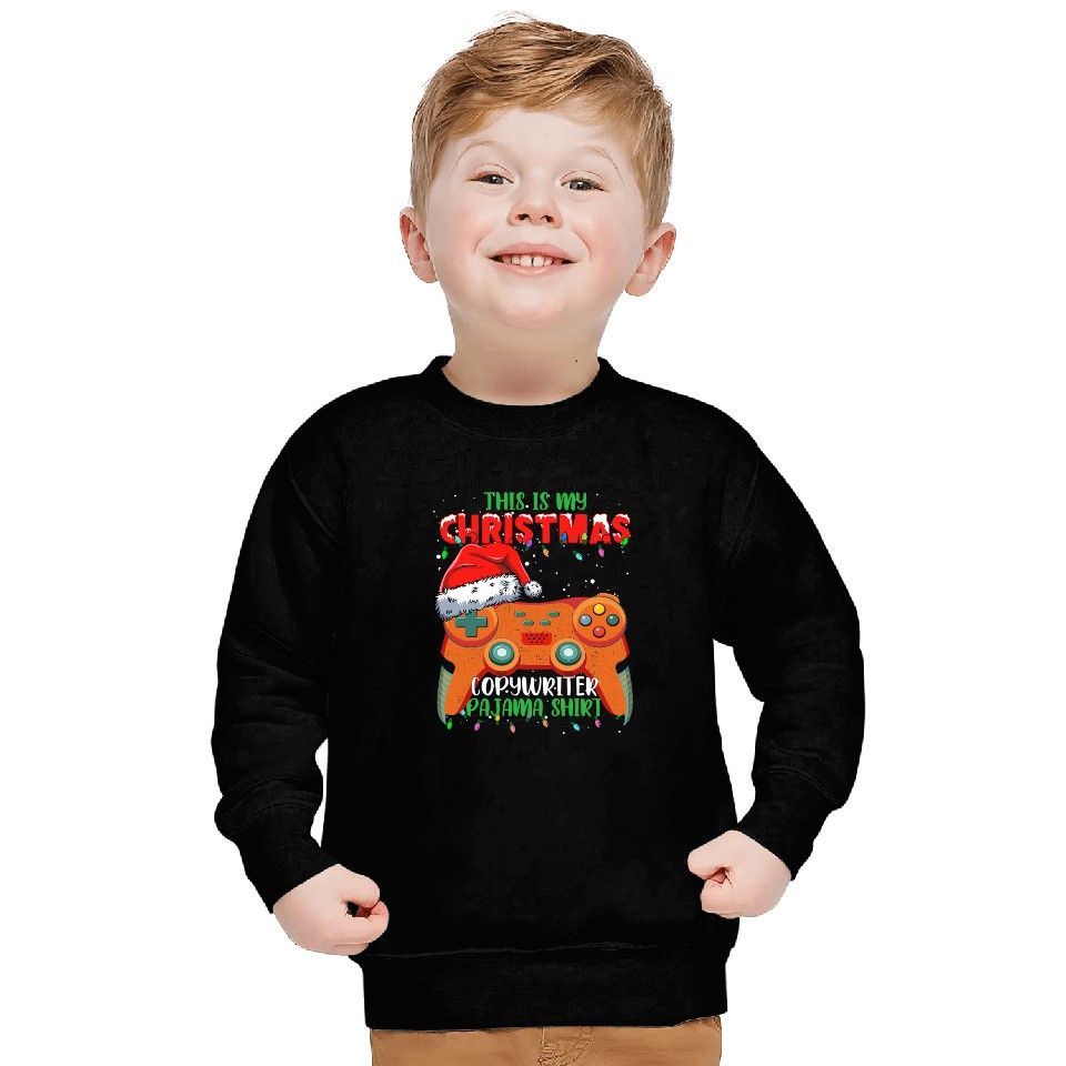 This Is My Christmas Video Game Controller writer Sweatshirts