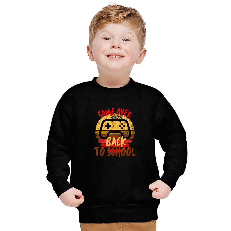 Back To School Funny Game Over Teacher Student Sweatshirts