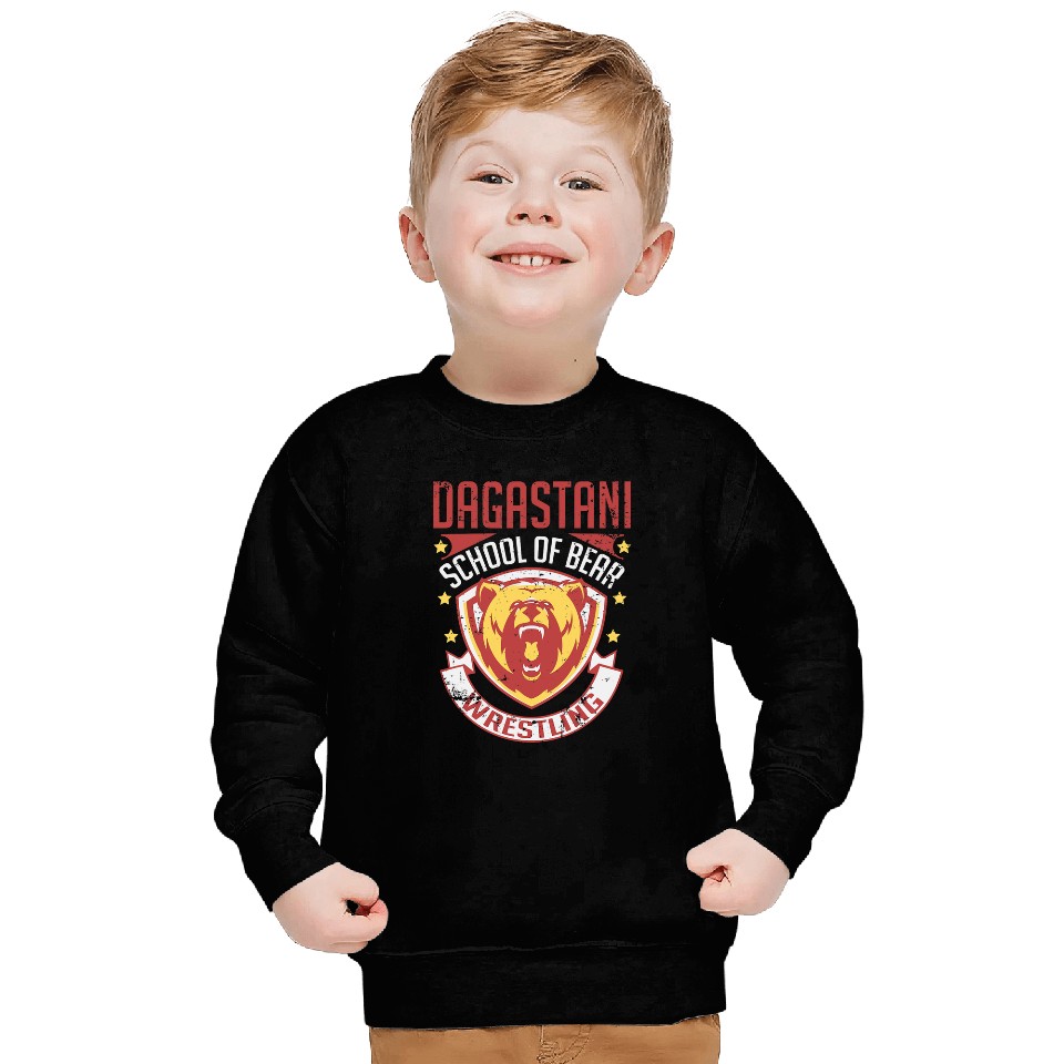 Dagastani Bear Wrestling Sambo MMA Grappling Workout Gift Sweatshirts