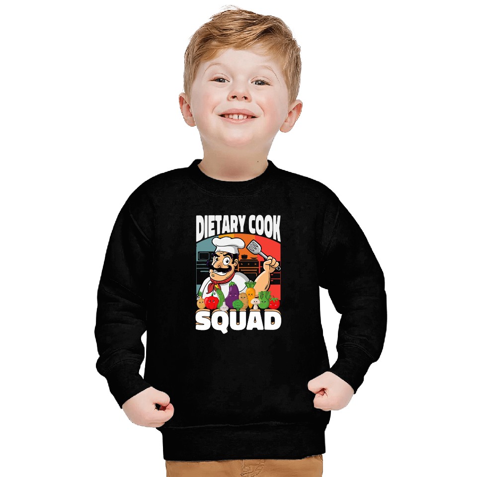 Dietary Cook Food Service Worker Cafeteria Dietary Squad Sweatshirts